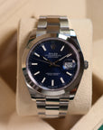 Rolex Datejust cadran bleu 126300