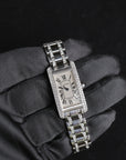Cartier Tank Americaine Platine Diamonds 1713