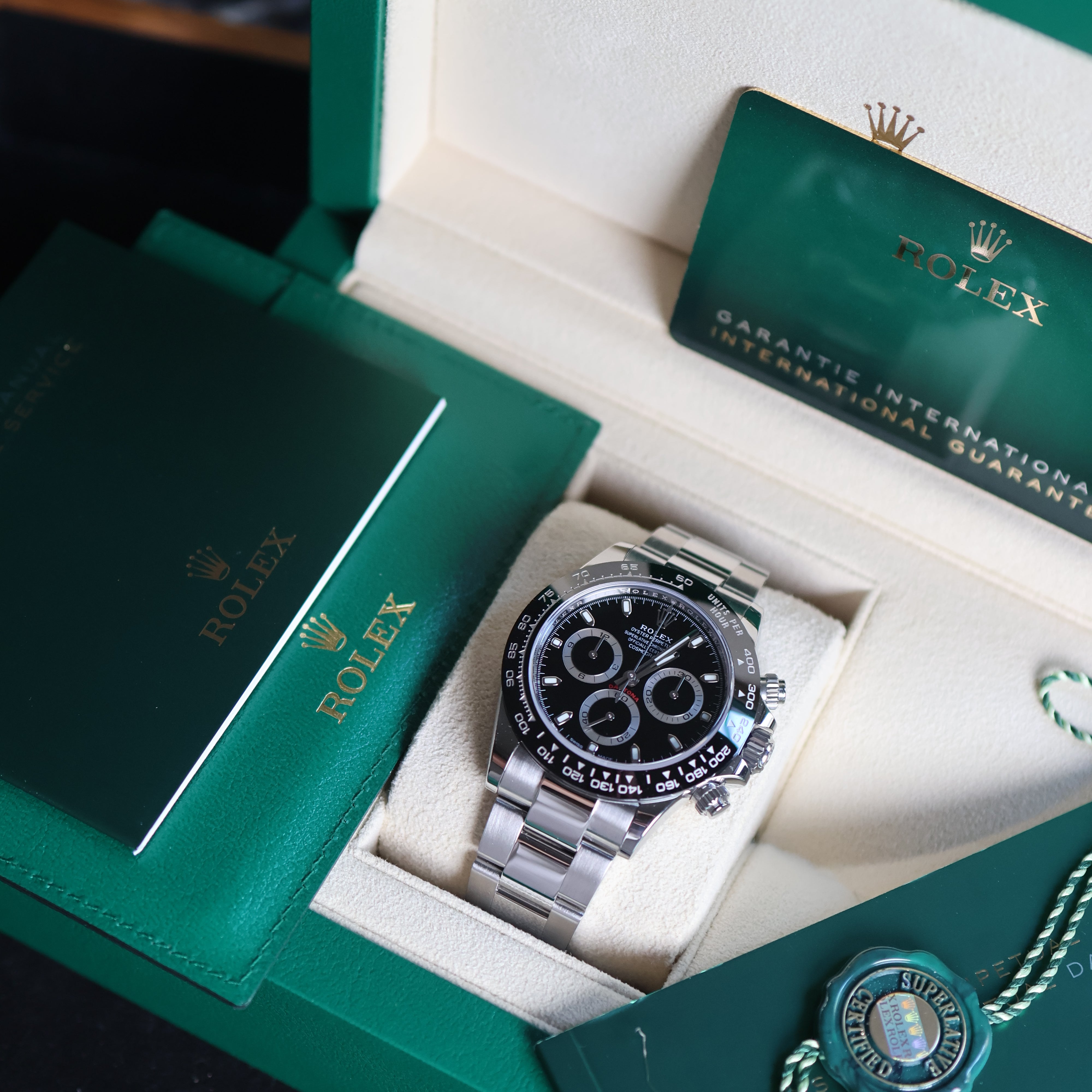 Rolex Daytona Black Dial 116500LN – LM Horlogerie - Main Image
