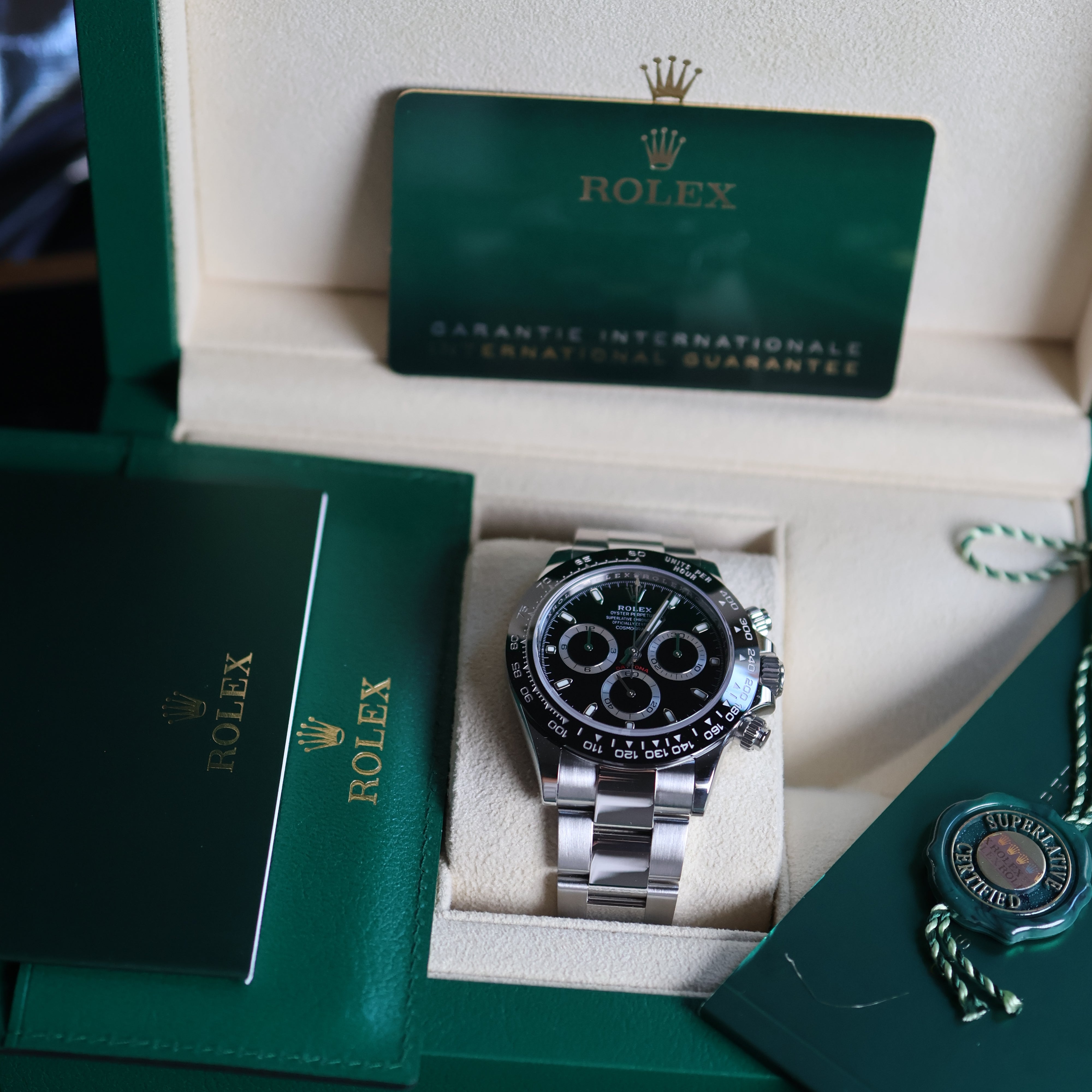 Rolex Daytona Black Dial 116500LN