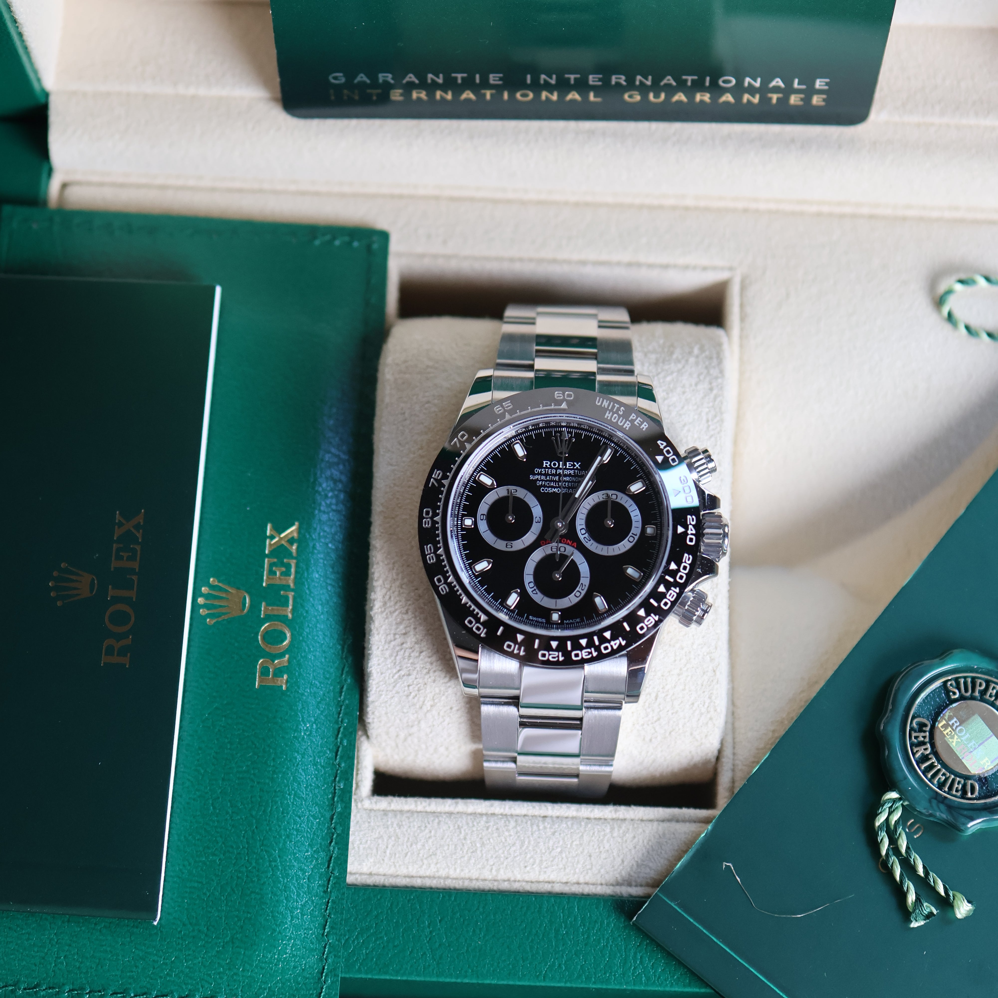 Rolex Daytona Black Dial 116500LN