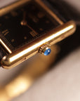 Cartier Tank Must Vermeil Black 590005