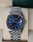Rolex Datejust Blue Dial Jubilée 126234