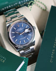 Rolex Datejust Blue Motif Dial Oyster 126234