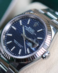 Rolex Datejust Blue Motif Dial Oyster 126234
