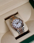 Rolex Datejust White Roman Dial Jubilée 126231