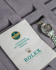Rolex Lady Datejust White Gold Factory Diamonds 6913