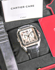 Cartier Santos Black ADLC Steel WSSA0017