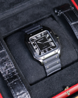 Cartier Santos Black ADLC Steel WSSA0039