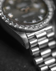 Rolex Lady Datejust White Gold Factory Diamonds 6913