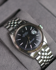 Rolex Datejust Black Matte Dial 1601
