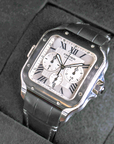 Cartier Santos Black ADLC Steel WSSA0017