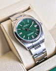 Rolex Oyster Perpetual Green Dial 126000