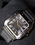Cartier Santos Black ADLC Steel WSSA0039