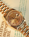 Rolex Day Date String Rubis Dial 18238
