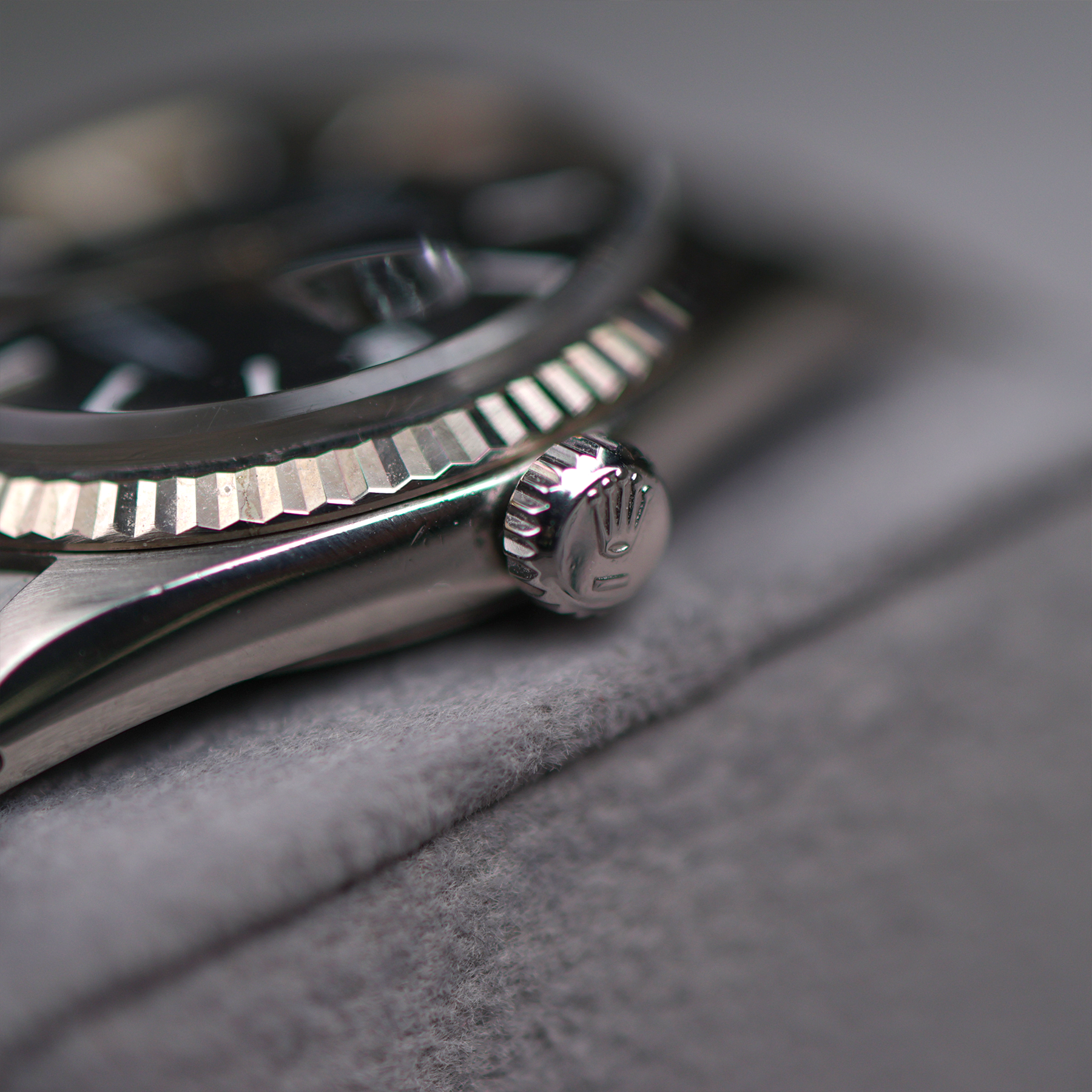 Rolex Datejust Black Matte Dial 1601