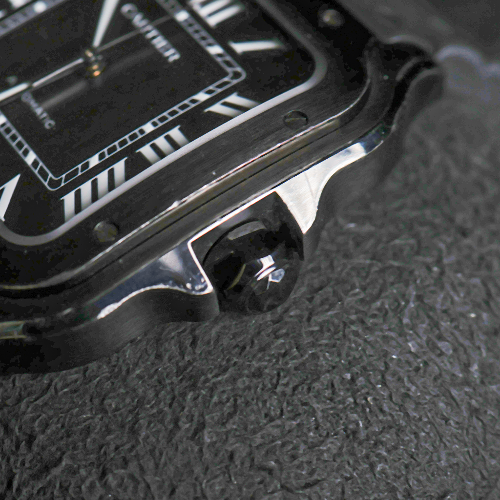 Cartier Santos Black ADLC Steel WSSA0039