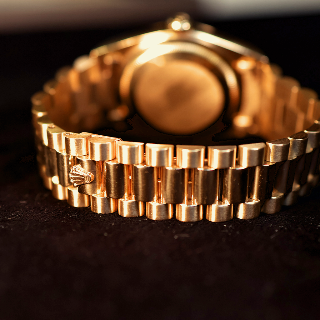 Rolex Day Date String Rubis Dial 18238