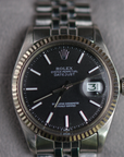 Rolex Datejust Black Matte Dial 1601