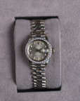 Rolex Lady Datejust White Gold Factory Diamonds 6913