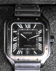 Cartier Santos Black ADLC Steel WSSA0039