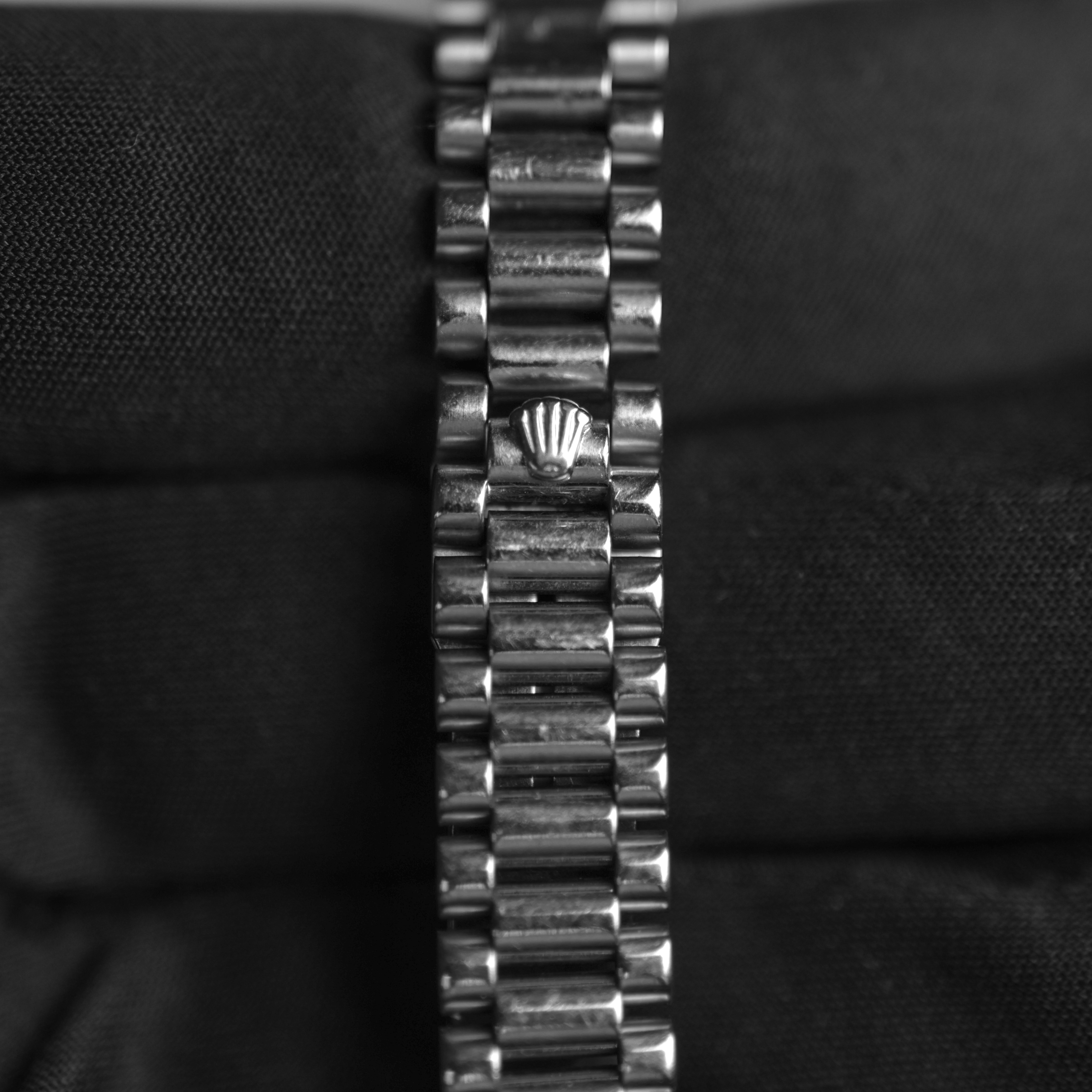 Rolex Lady Datejust White Gold Factory Diamonds 6913