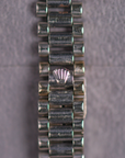 Rolex Lady Datejust White Gold Factory Diamonds 6913