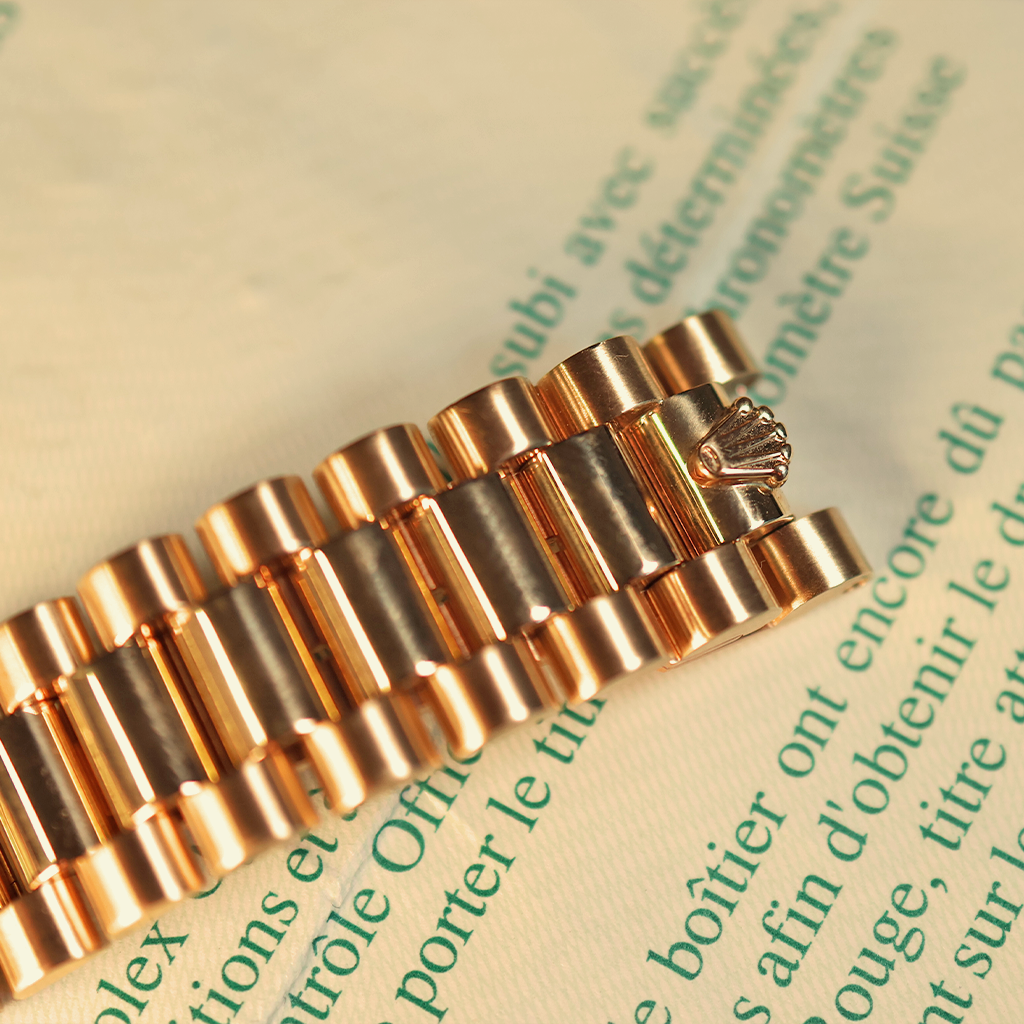 Rolex Day Date String Rubis Dial 18238