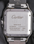 Cartier Santos Large Cadran Blanc WSSA0018