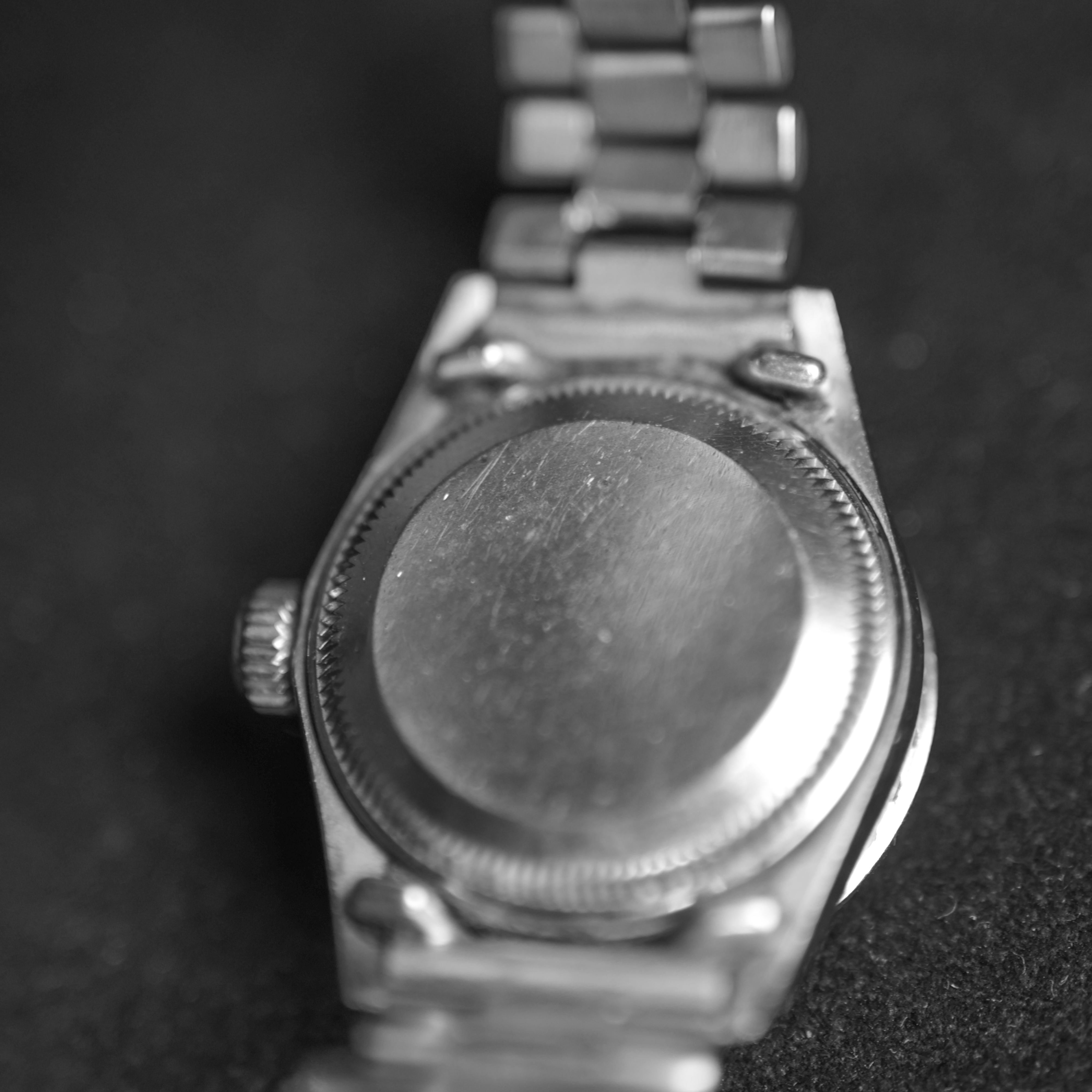 Rolex Lady Datejust White Gold Factory Diamonds 6913