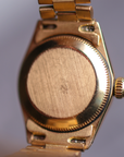 Rolex Lady Datejust Yellow Gold Champagne Diamond Dial 6516