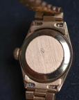 Rolex Lady Datejust Yellow Gold Champagne Diamond Dial 6516