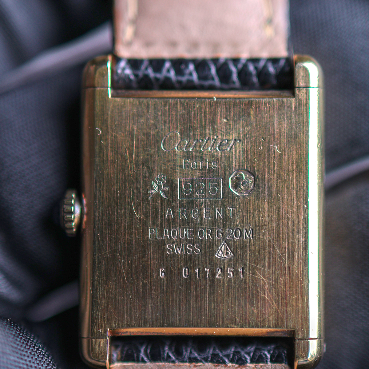 Cartier Tank Must Vermeil 590005