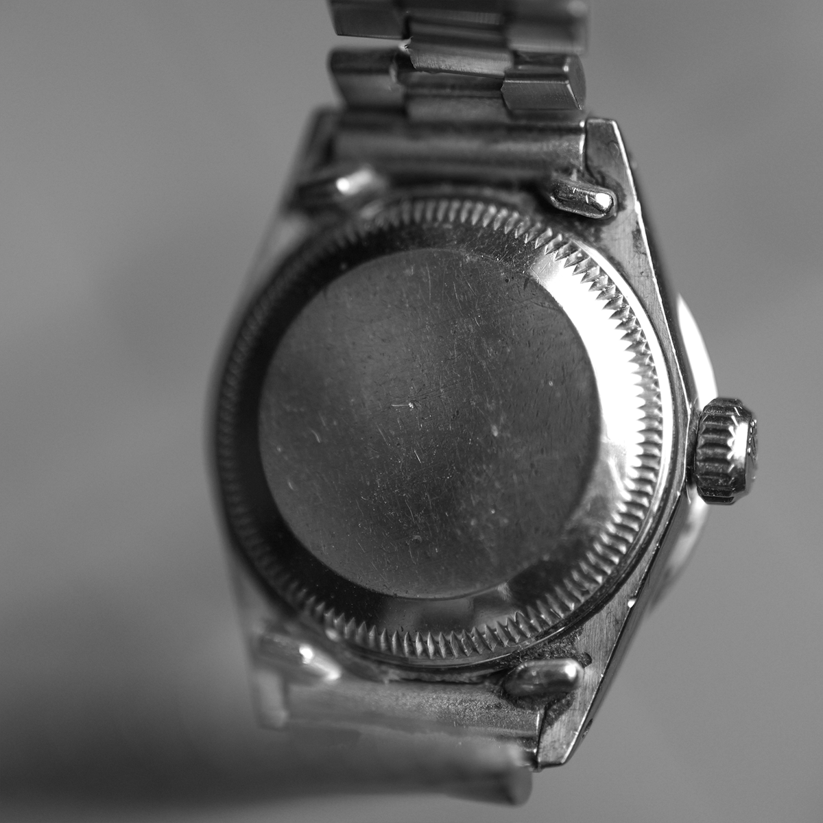 Rolex Lady Datejust White Gold Factory Diamonds 6913