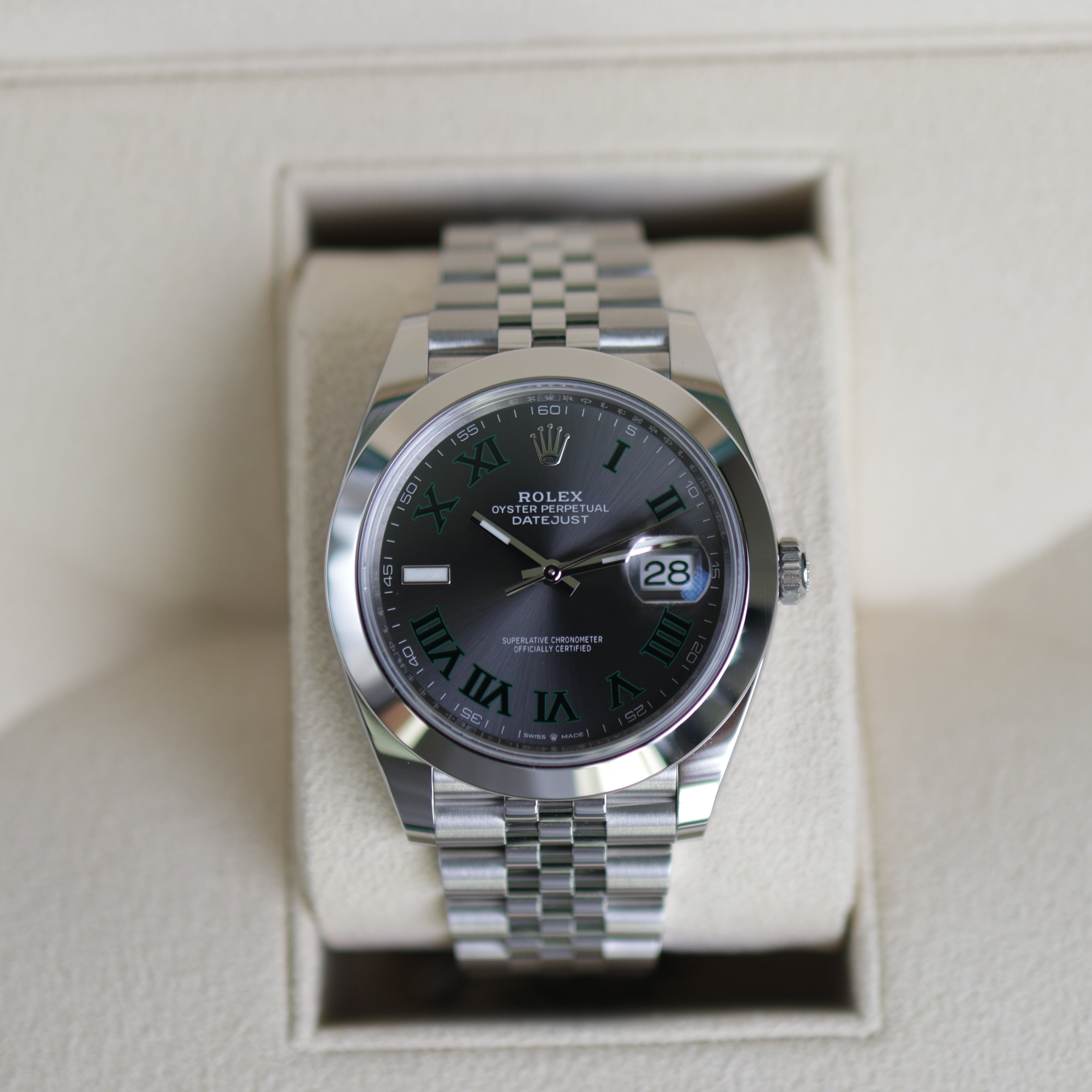 Rolex Datejust Wimbledon Jubilee 126300