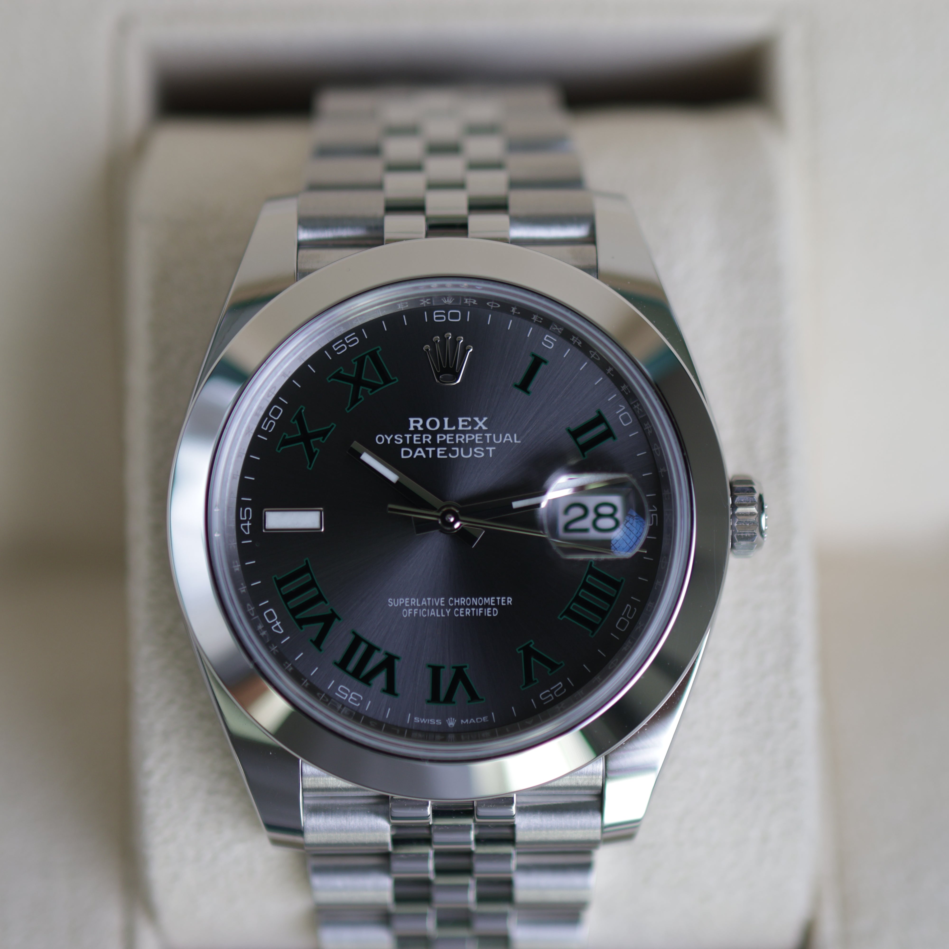 Rolex Datejust Wimbledon Jubilee 126300