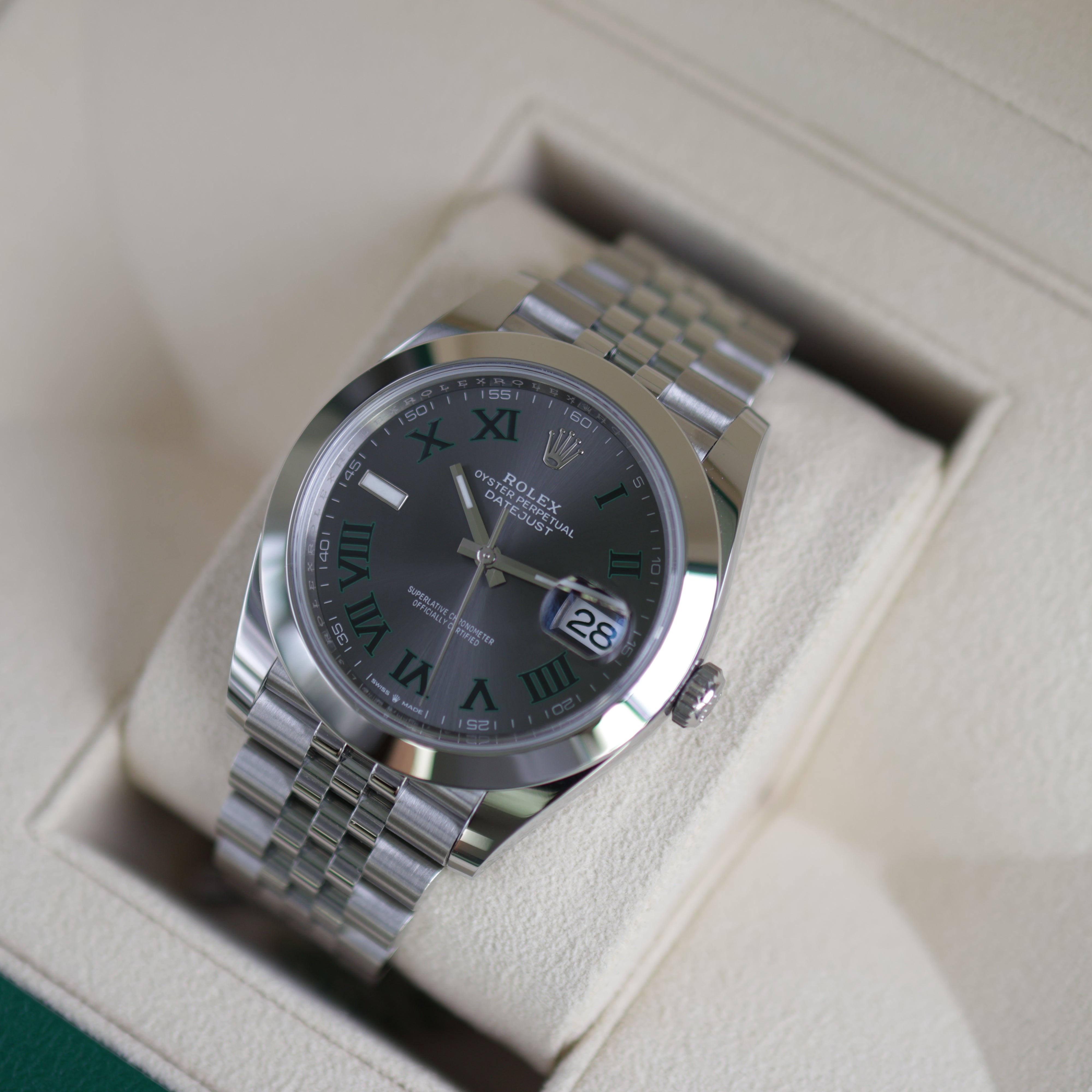 Rolex Datejust Wimbledon Jubilee 126300