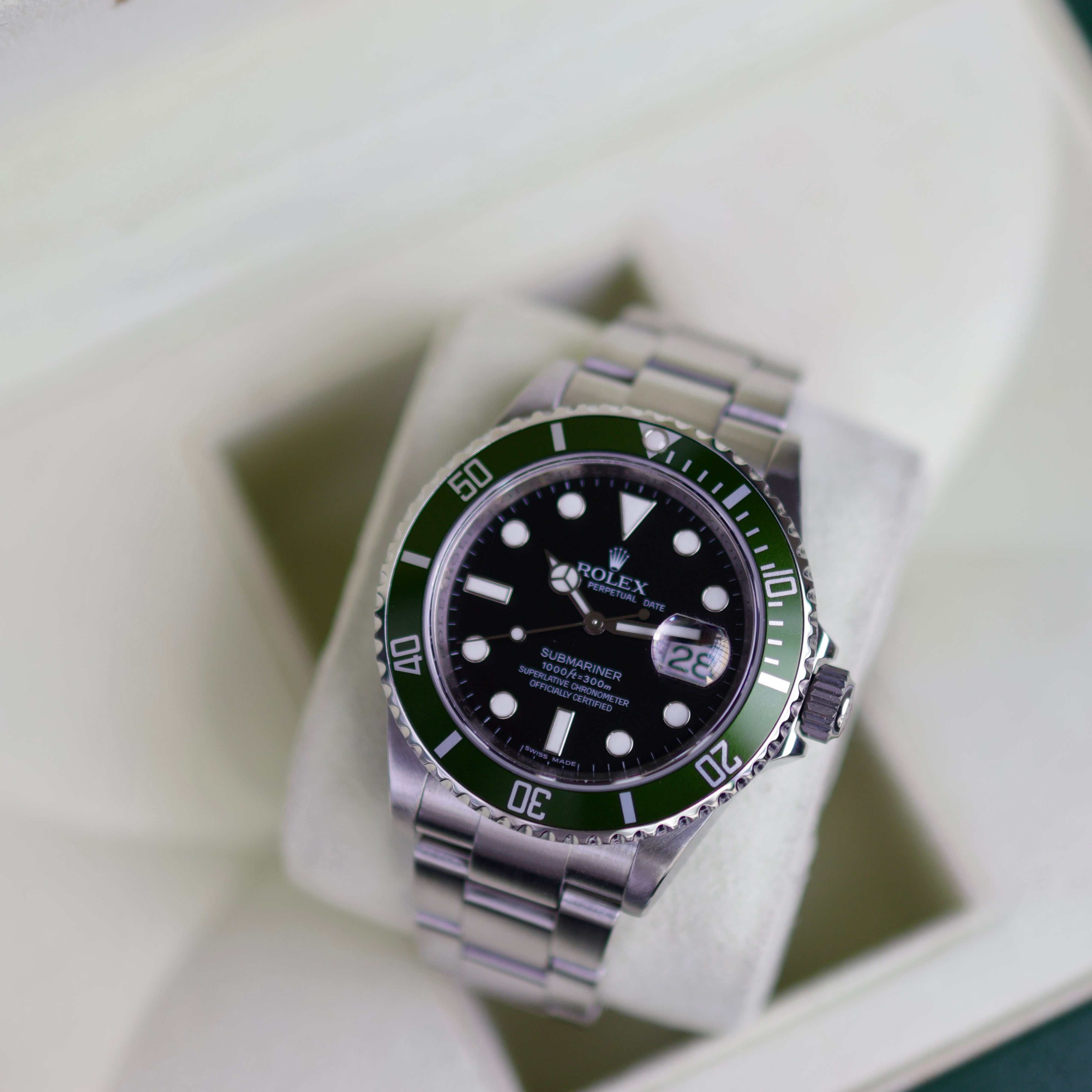 Rolex Submariner Date Kermit 16610LV