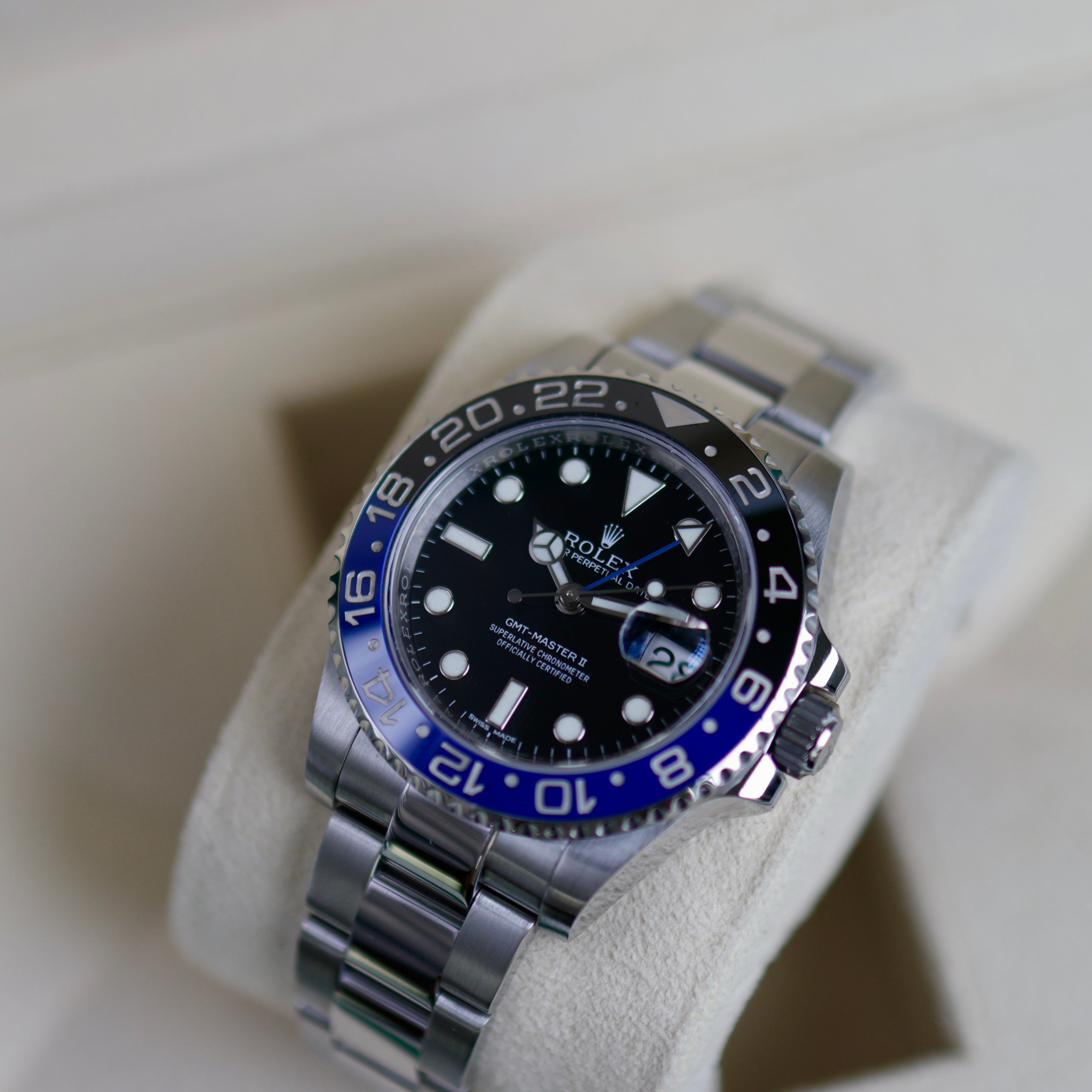 Rolex GMT-Master II Batman Oyster 116710BLNR