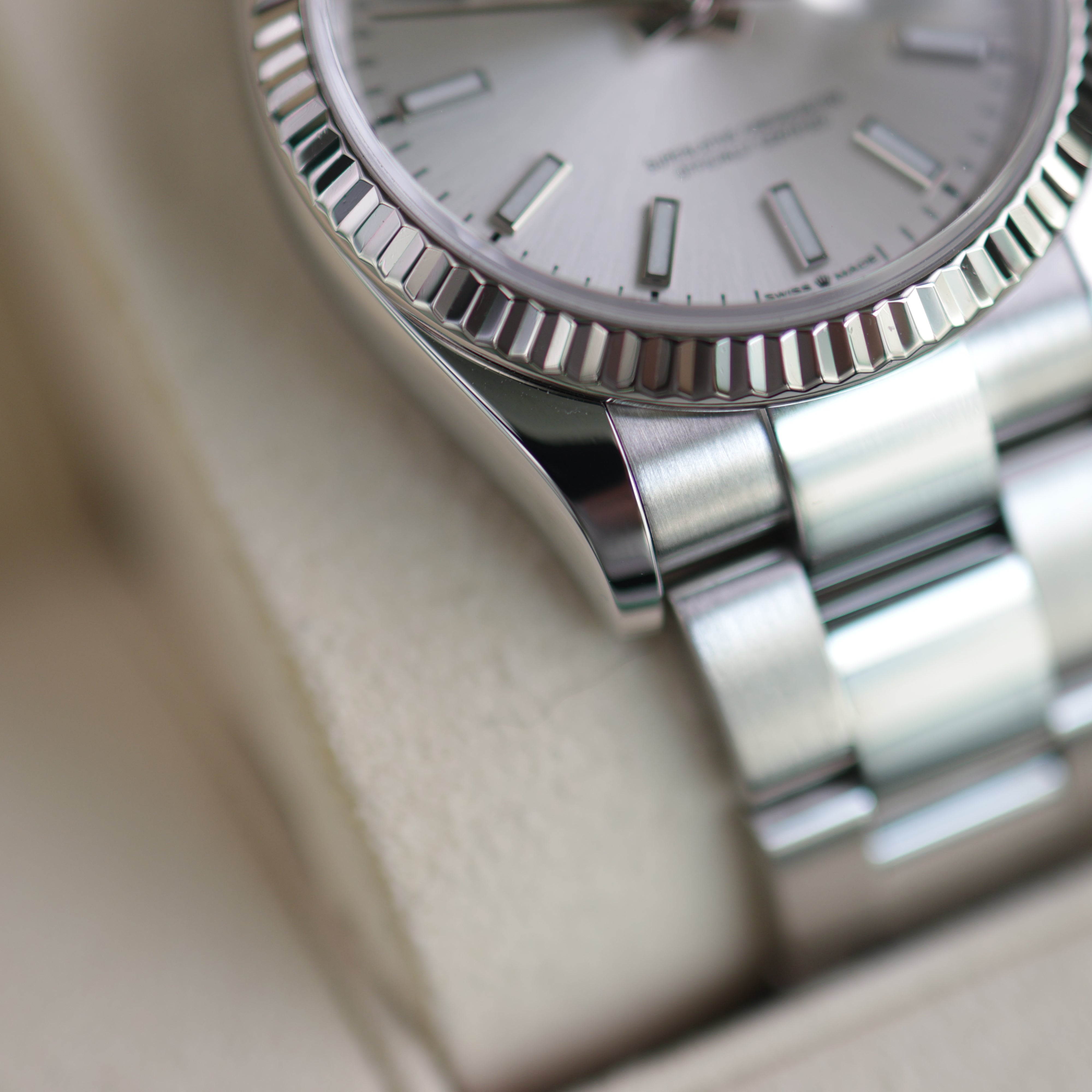 Rolex Datejust Silver Dial Oyster 126234