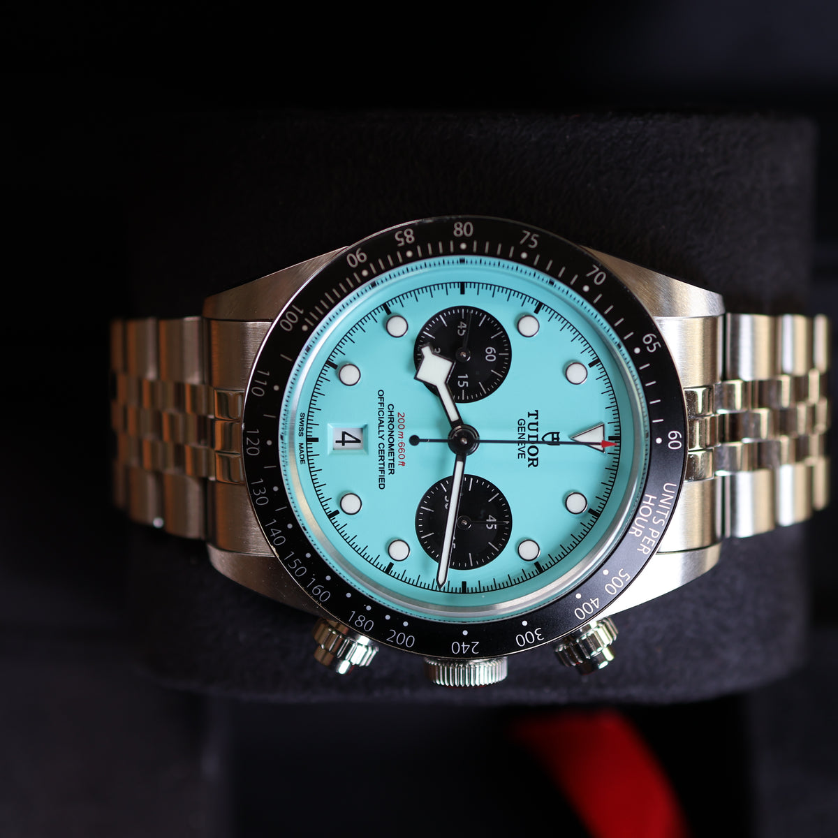 Tudor Black Bay Chrono Flamingo Blue 79360N
