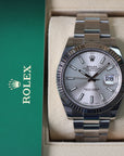 Rolex Datejust Silver Dial Oyster 126334