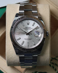Rolex Datejust Silver Dial Oyster 126334