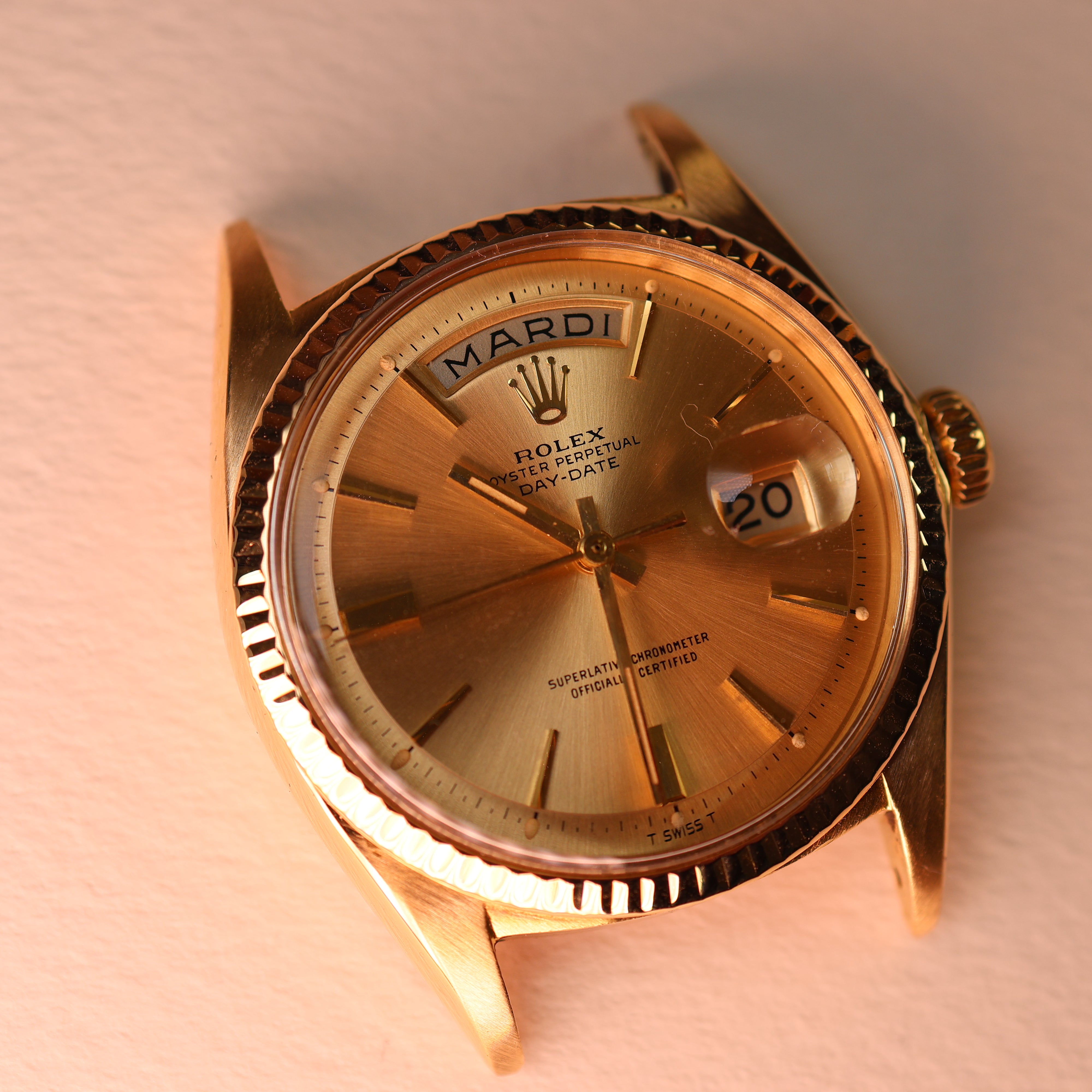 Rolex Day-Date Champagne Dial 1803