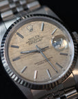 Rolex Datejust Tropical Linen Dial 16234