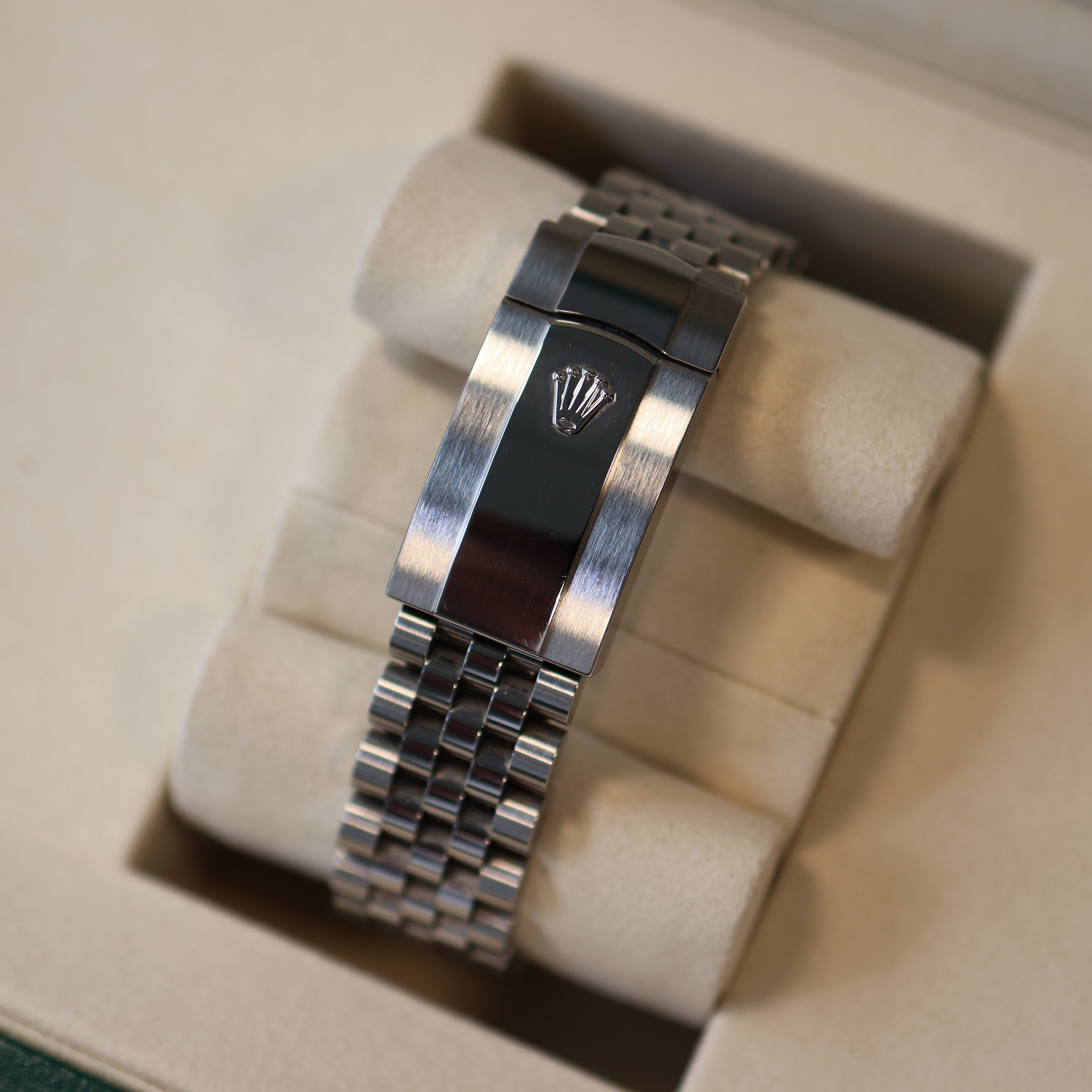 Rolex Datejust Green Dial Jubilée 126300