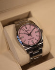 Rolex Oyster Perpetual Pink Dial 126000