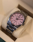 Rolex Oyster Perpetual Pink Dial 126000
