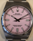 Rolex Oyster Perpetual Pink Dial 126000