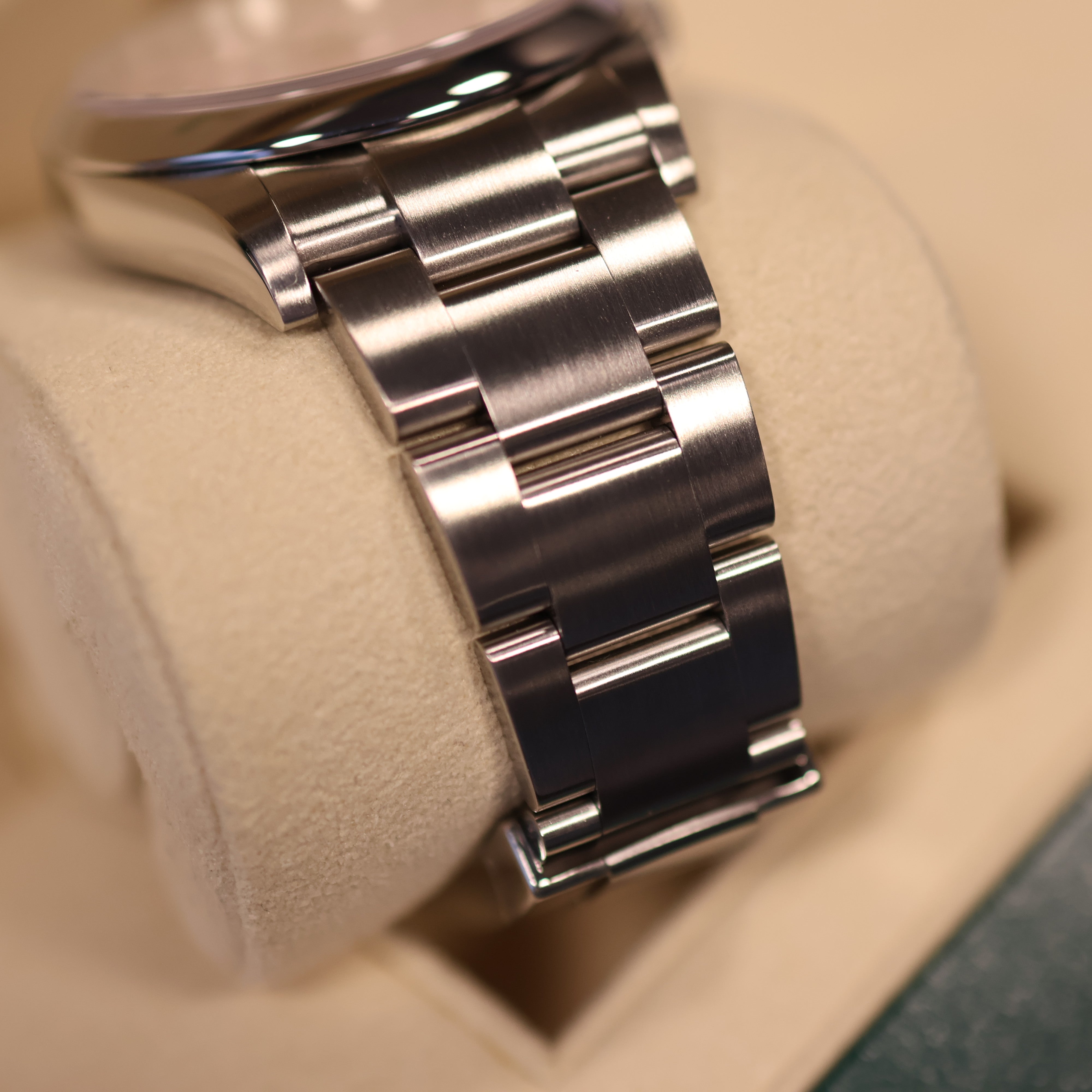 Rolex Oyster Perpetual Pink Dial 126000